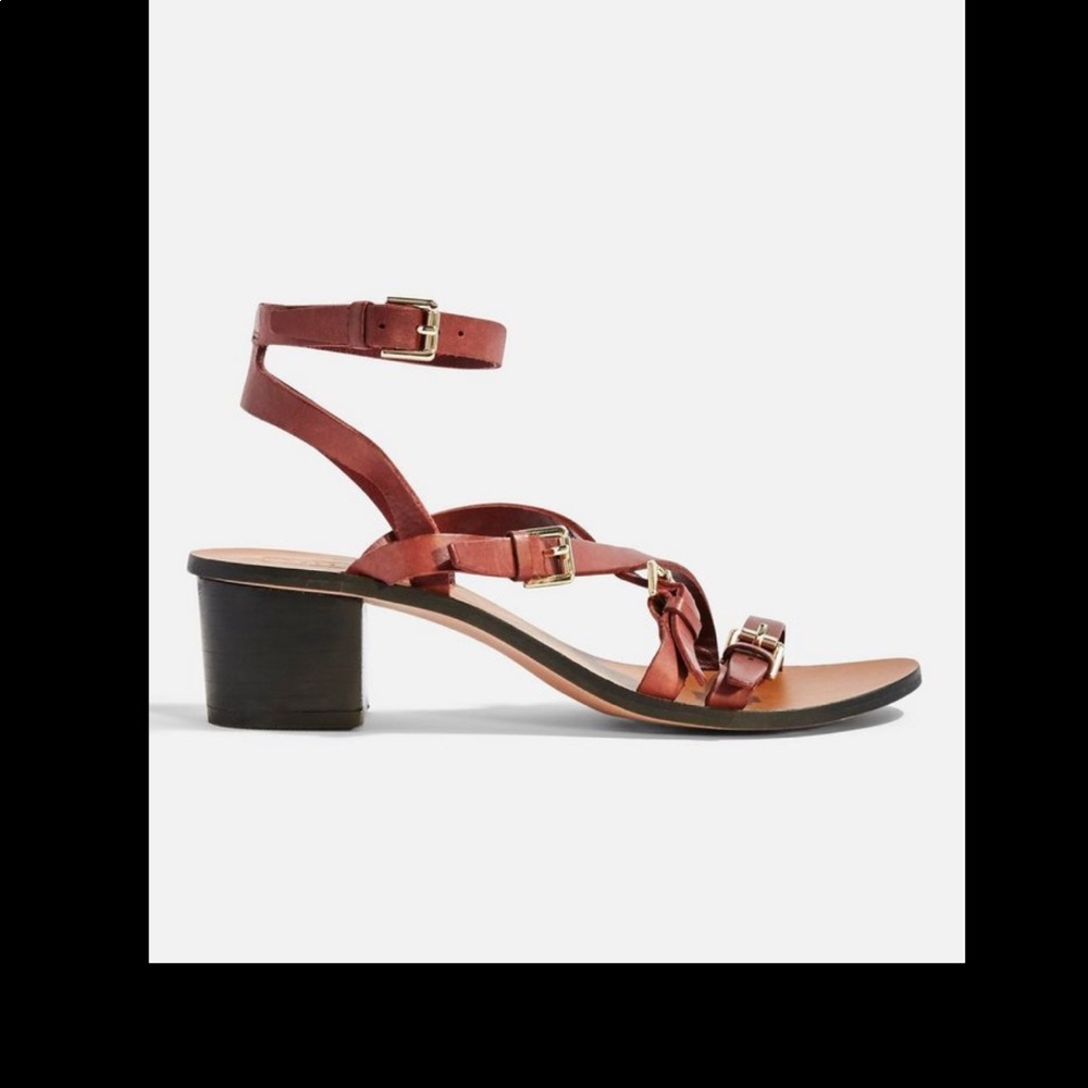 TOPSHOP STRAPPY HEEL SANDAL
